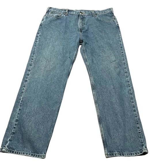 Carhartt Other - Carhartt Relaxed fit straight leg jeans 42x32 excellent condition fit and wash